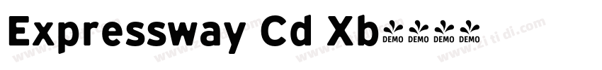 Expressway Cd Xb字体转换 Expressway Cd Xb字体转换